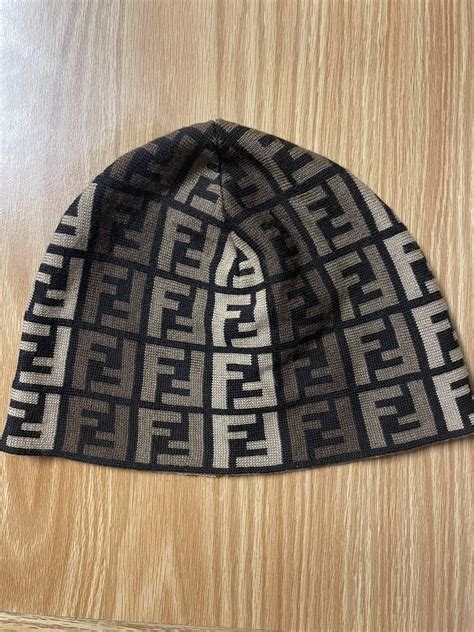 fendi beanie replica|fendi monogram beanie.